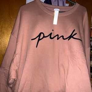 PINK pullover sweatshirt